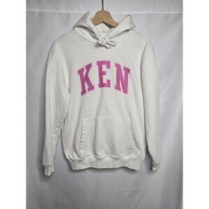 Gap Barbie Movie Arch Logo KEN Hoodie Medium Pullover Unisex SIZE XS- Stained